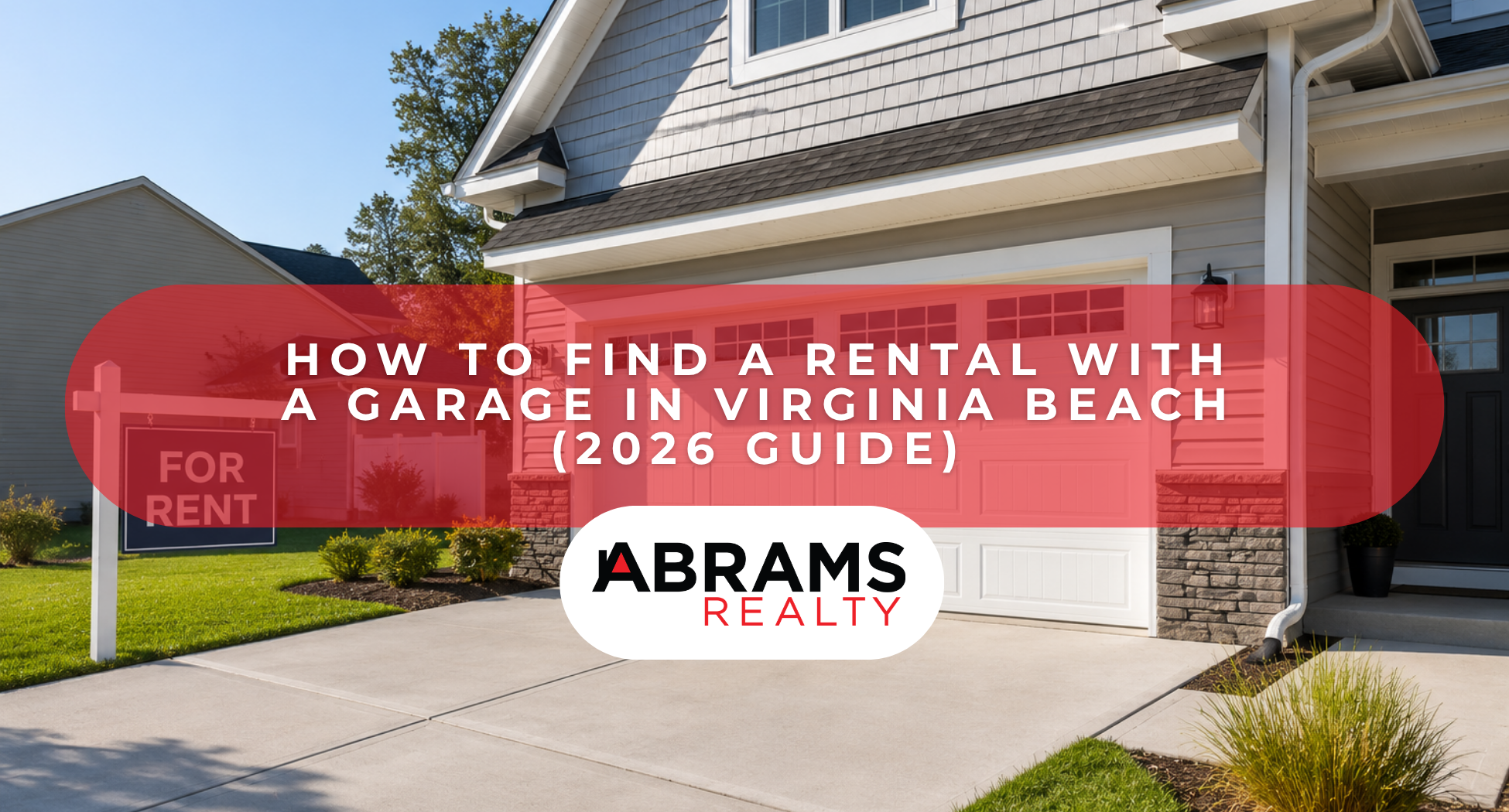 How to Find a Rental With a Garage in Virginia Beach (2026 Guide)